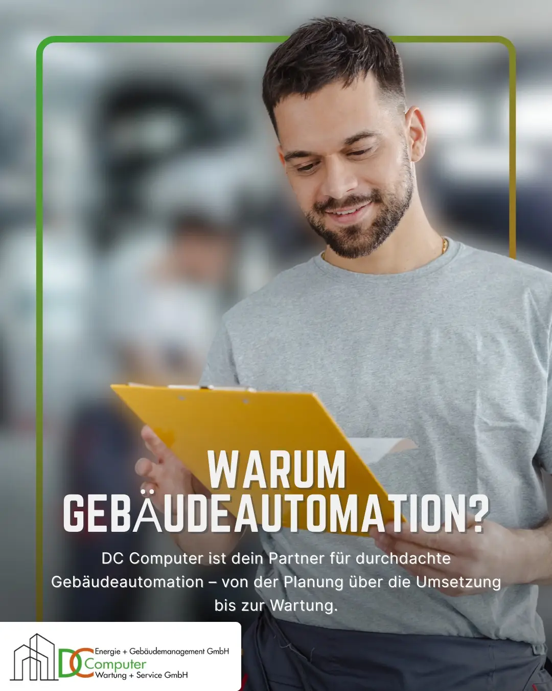 🌍 Warum Gebäudeautomation?

Mit intelligenter Gebäudeautomation erreichst du gleich mehrere Vorteile:
✔️ Energie sparen – für mehr Effizienz und geringere Betriebskosten
✔️ Komfort erhöhen – durch optimales Raumklima und intuitive Bedienung
✔️ Systeme vernetzen – technische Gebäudeausrüstung zentral steuern
✔️ Zukunft gestalten – mit Lösungen, die mit deinen Anforderungen wachsen

🔧 DC Computer ist dein Partner für durchdachte Gebäudeautomation – von der Planung über die Umsetzung bis zur Wartung.

👉 Du willst mehr erfahren? Der Link ist in unserer Bio!

#gebäudeautomatisierung #komfort #efficiency #paderborn